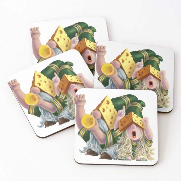 Item preview, Cheesehead Gnomes designed and sold by TheArtCave.