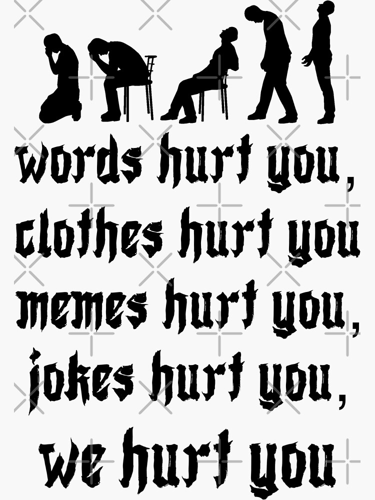 Tom Macdonald Politically Incorrect Lyrics Art Sticker For Sale By