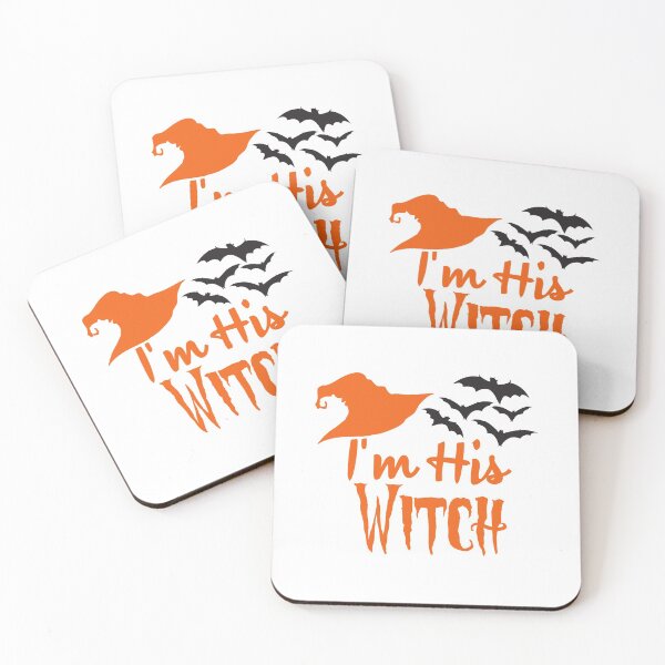Item preview, I'm His Witch, halloween, funny halloween designed and sold by adjamine.