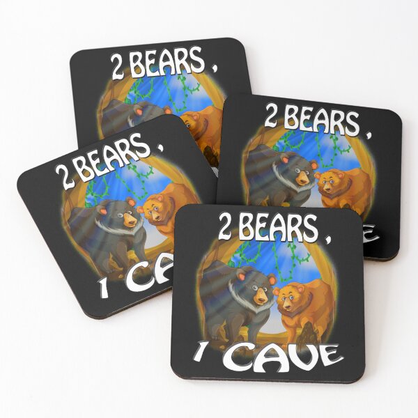 Item preview, 2 Bears, 1 Cave Essential  designed and sold by mothership90.