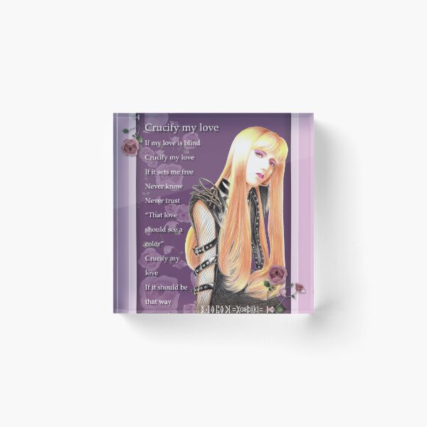 Item preview, CRUCIFY MY LOVE(rectangle) designed and sold by Lovely-C-Art.