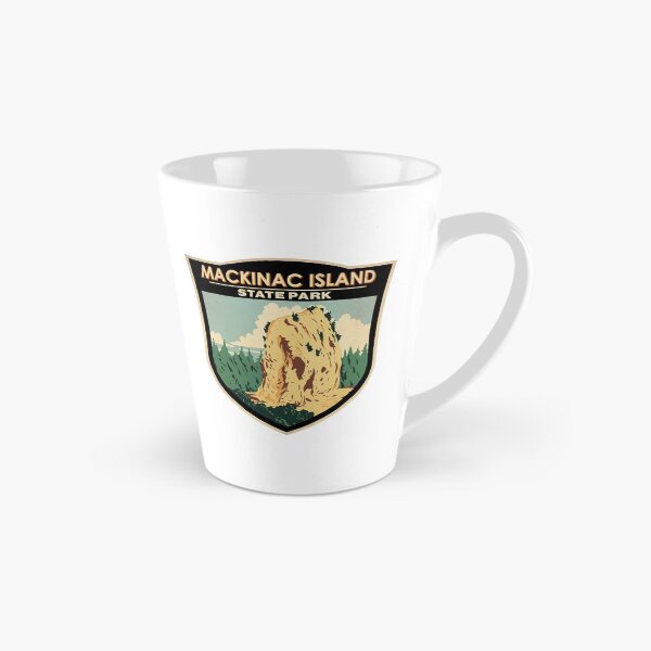 Item preview, Mackinac Island State Park Michigan Sugar Loaf Badge designed and sold by KrisSidDesigns.