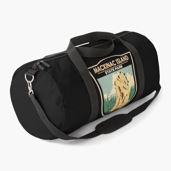 Item preview, Mackinac Island State Park Michigan Sugar Loaf Badge designed and sold by KrisSidDesigns.