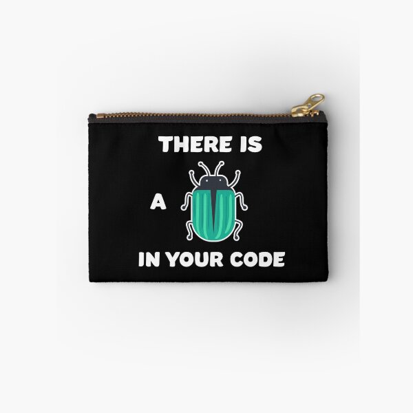 Item preview, there is A bug in your code funny design  designed and sold by ELPRONTO-DESIGN.