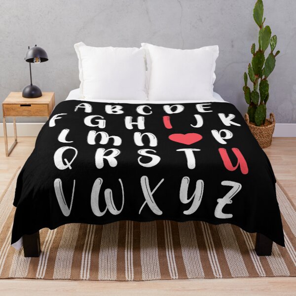 Item preview, i love you alphabet designed and sold by Designermehdi.