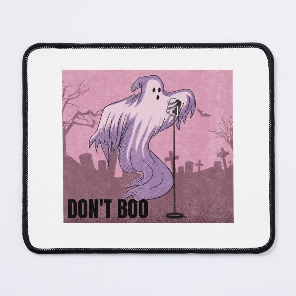 Item preview, Don't boo-singing ghost- graphic design designed and sold by josephsteez.