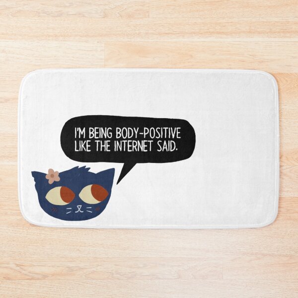 Item preview, “i’m being body positive like the internet said” mae borowski quote designed and sold by leah - phrogfaery<3.