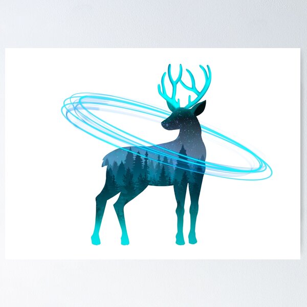 Item preview, Deer nature #3 designed and sold by euglenii.