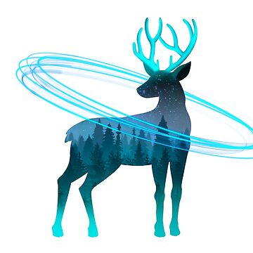 Artwork thumbnail, Deer nature #3 by euglenii