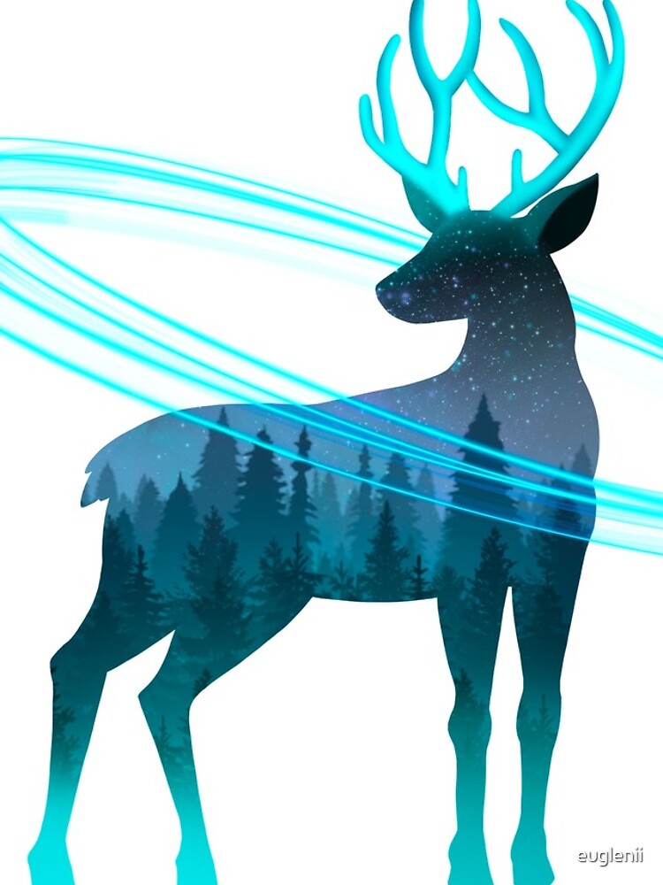 Thumbnail 4 of 4, iPhone Case, Deer nature #3 designed and sold by euglenii.