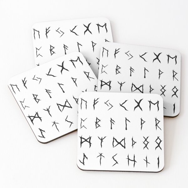 Item preview, Nordic Runes/Alpabet designed and sold by LuckyBurgh.