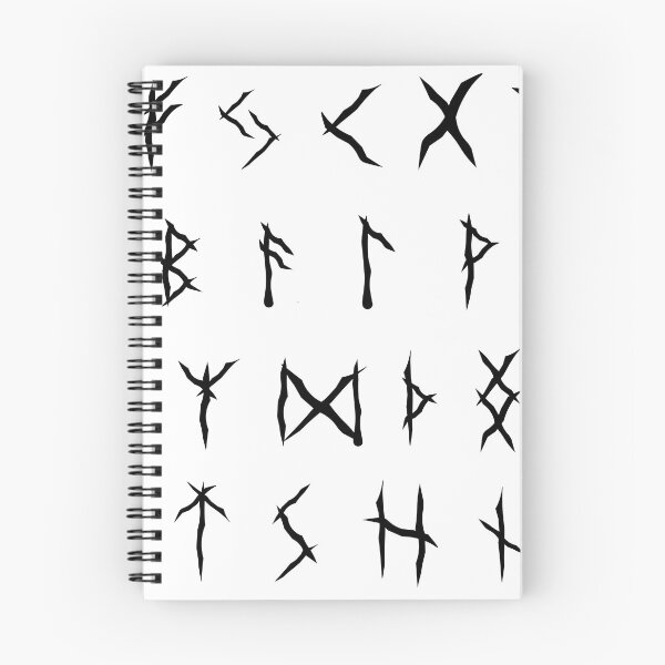 Item preview, Nordic Runes/Alpabet designed and sold by LuckyBurgh.