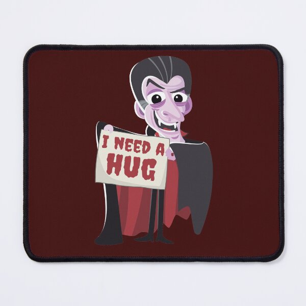 Item preview, Cute and Creepy Halloween Hugger Dracula, Scary Humorous I Need A Hug Vampire designed and sold by Ransyn Art.