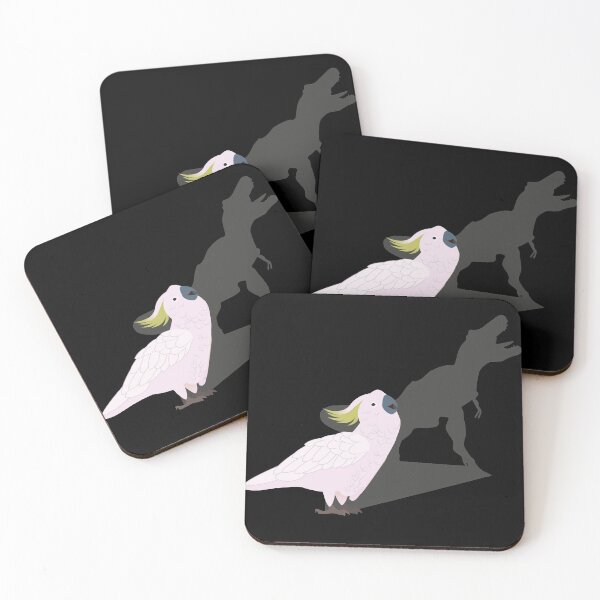 Item preview, Funny Cockatoo T-Rex Dinosaur Shadow Animal Parrot Lover   designed and sold by Rzelemenz.