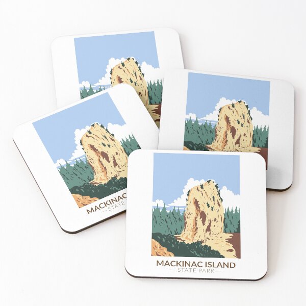 Item preview, Mackinac Island State Park Michigan Sugar Loaf Vintage designed and sold by KrisSidDesigns.