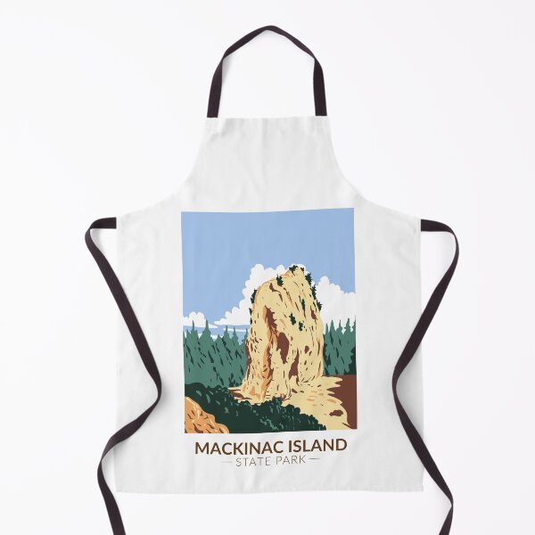 Item preview, Mackinac Island State Park Michigan Sugar Loaf Vintage designed and sold by KrisSidDesigns.