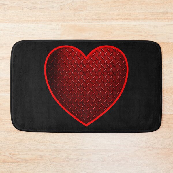 Item preview, Red Metal Plate Heart designed and sold by Art-by-Geoff.