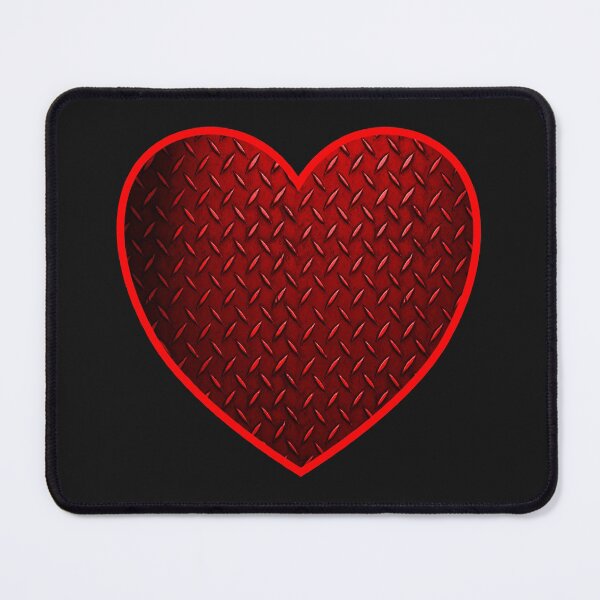 Item preview, Red Metal Plate Heart designed and sold by Art-by-Geoff.