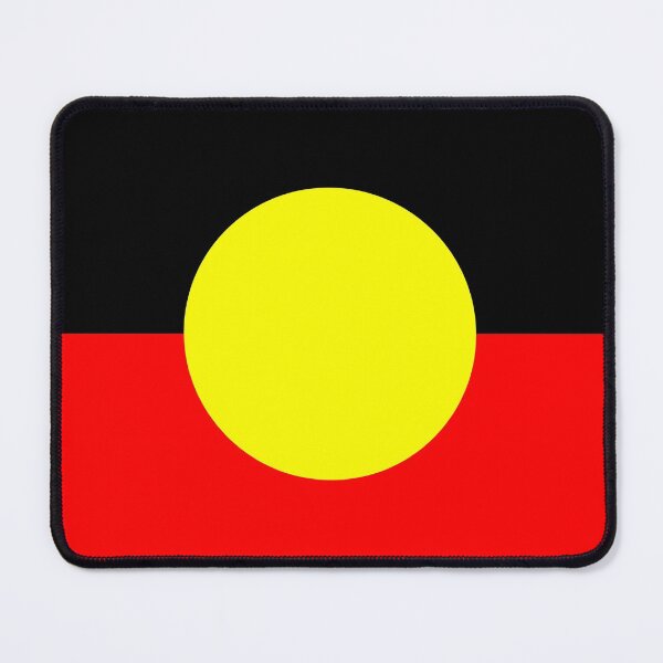 Item preview, Australian Aboriginal International Flag designed and sold by Beluga Cat.