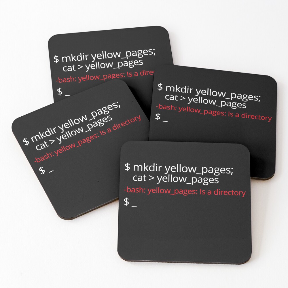 Item preview, Coasters (Set of 4) designed and sold by ComputerGeeksTs.