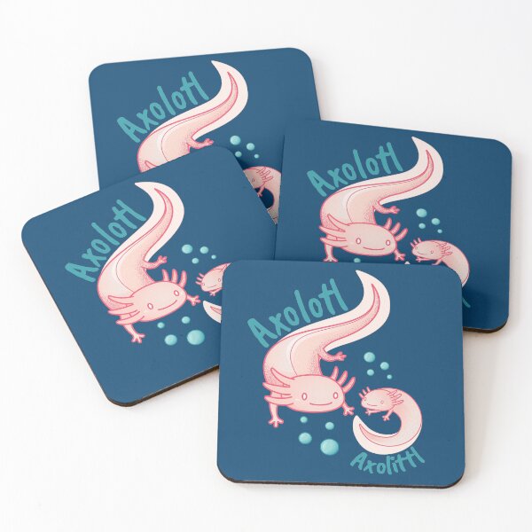 Item preview, Cute Axolotl Mom and Baby, Humorous Axolotl Pun, Axolotl + Axolittle designed and sold by Ransyn Art.