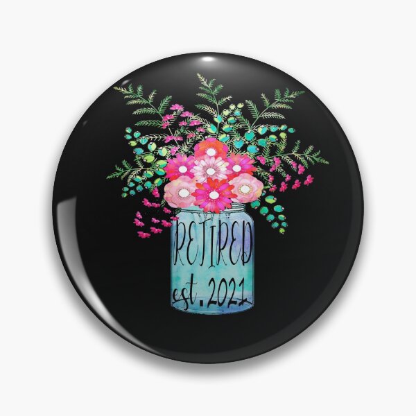 Item preview, Retirement Gear Est. 2021 Women Retirement Floral Flowers designed and sold by winkingstar.