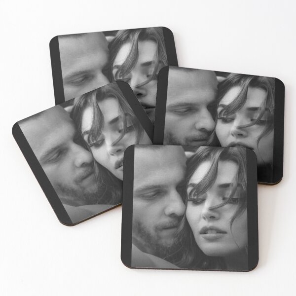 Item preview, Sen Çal Kapımı Sticker You Knock On My Door Eda and Serkan Hande Erçel Kerem Bürsin Bolat Yıldız  designed and sold by shootingmoon.