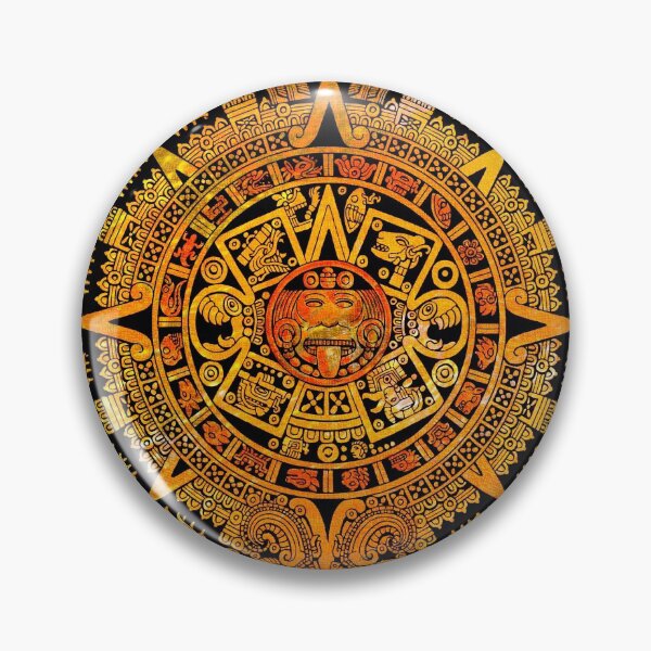 Item preview, Aztec color calendar  designed and sold by rafo.