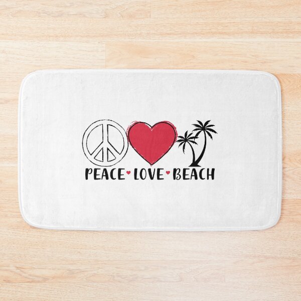 Item preview, Peace Love Beach designed and sold by ChelleCreate.