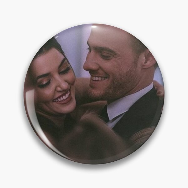 Item preview, Sen Çal Kapımı Sticker You Knock On My Door Eda and Serkan Hande Erçel Kerem Bürsin Bolat Yıldız  designed and sold by shootingmoon.
