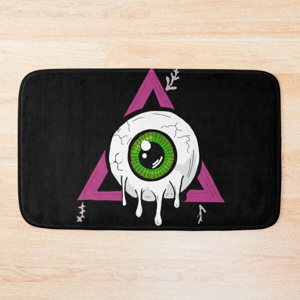 Item preview, Melting Green and pink all seeing eye designed and sold by DemonicGloom.