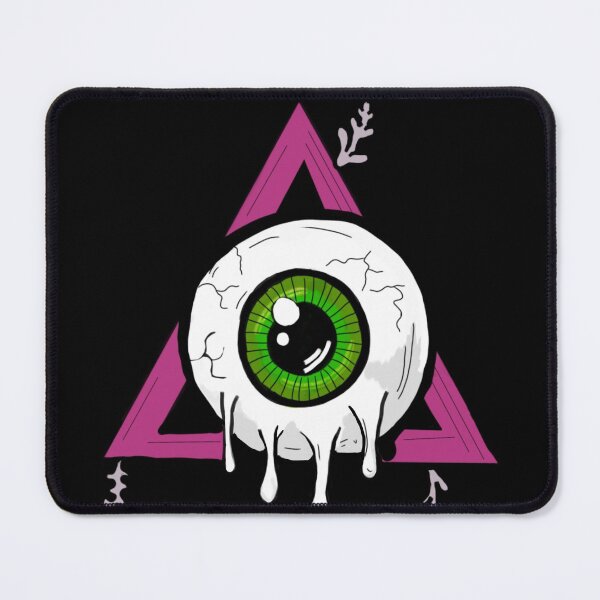 Item preview, Melting Green and pink all seeing eye designed and sold by DemonicGloom.