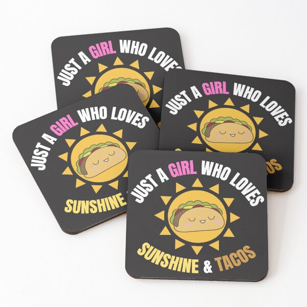 Item preview, Just A Girl Who Loves Sunshine And Tacos designed and sold by MStyle-shop.