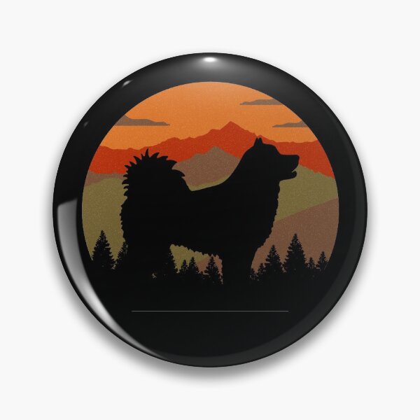 Item preview, Vintage Mountains Country Wilderness Siberian Husky Dog Gift  designed and sold by Guarddogdrive.