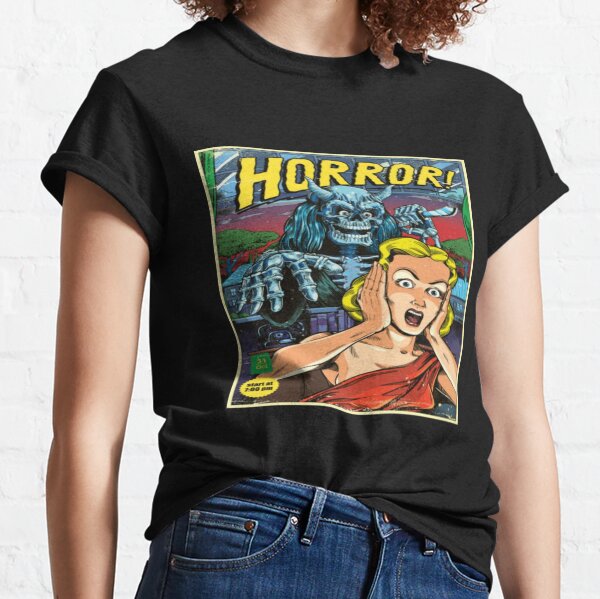 Halloween and big horror Classic T-Shirt