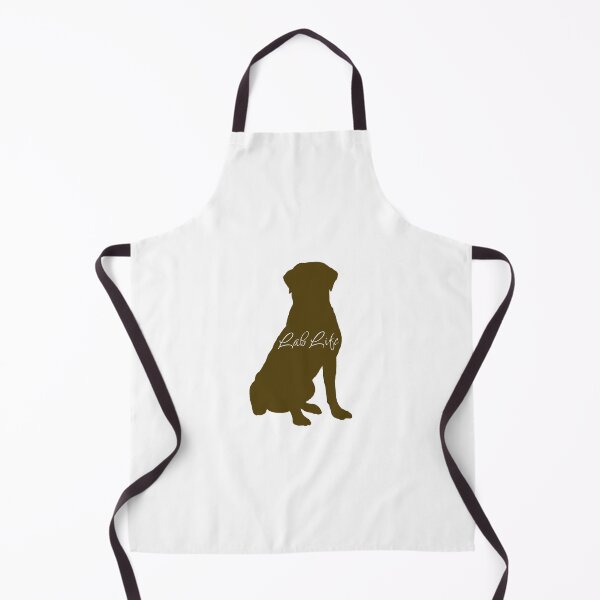 Item preview, Lab Life Chocolate Labrador Sitting designed and sold by Ashley Gagnon.