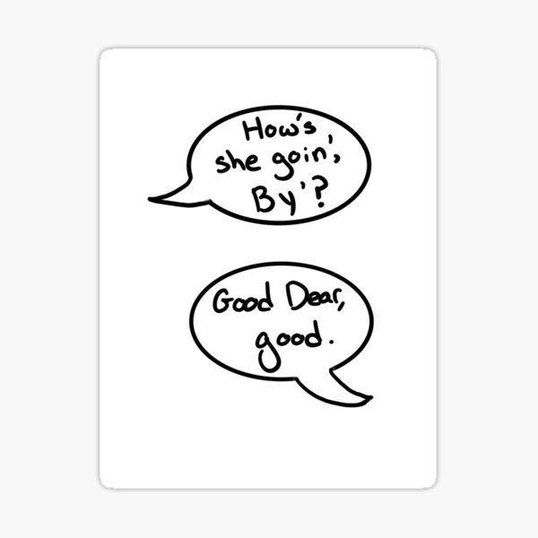 Cape Breton Lingo Sticker