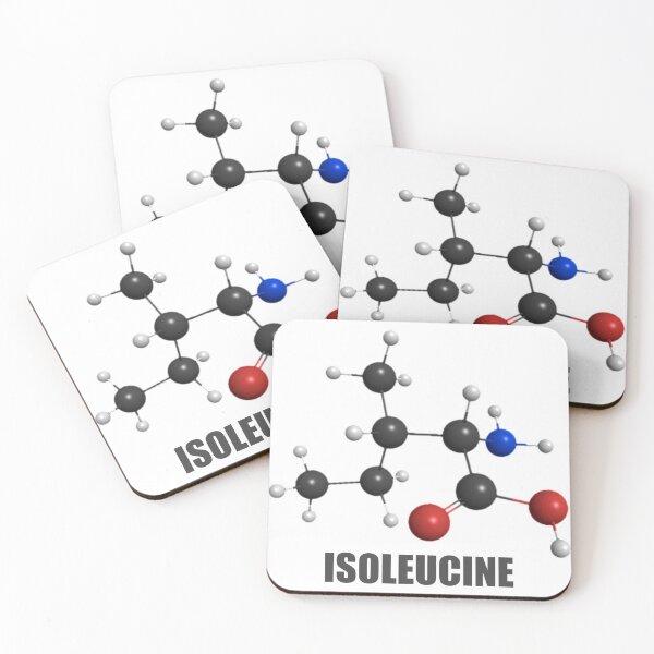 Item preview, Isoleucine Molecule Labeled designed and sold by ashleyhudson.