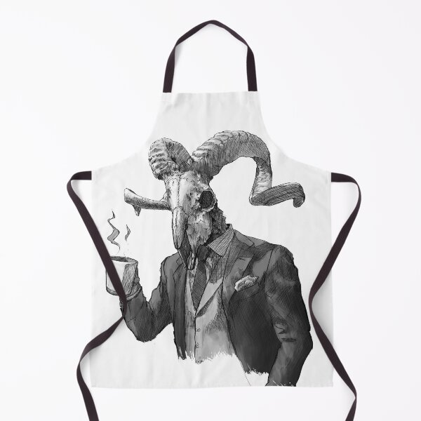 Item preview, Humanoid Ram Skull in a Suit designed and sold by animalartium.