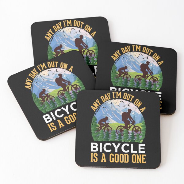 Item preview, Any Day I'm Out on a Bicycle is a Good One designed and sold by davidmurtagh.