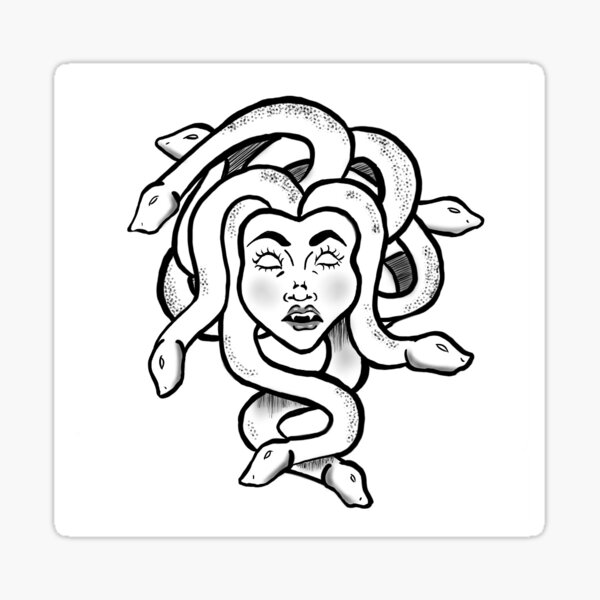 Medusa Sticker