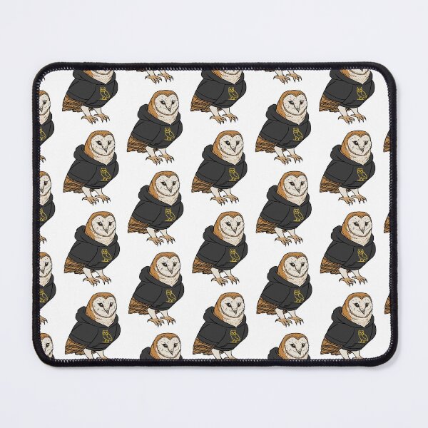 Item preview, Black Hoodie Barn Owl designed and sold by Orcanadian.