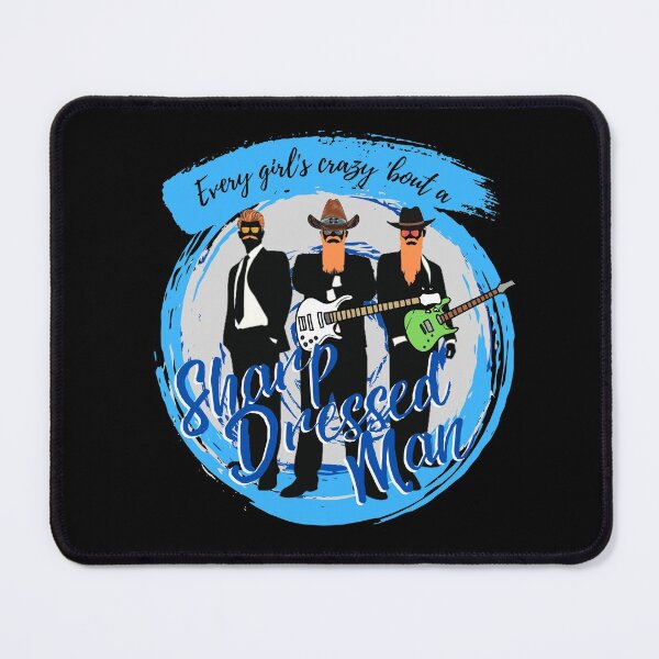Item preview, Sharp Dressed Man - Blue designed and sold by Mean-Musician.