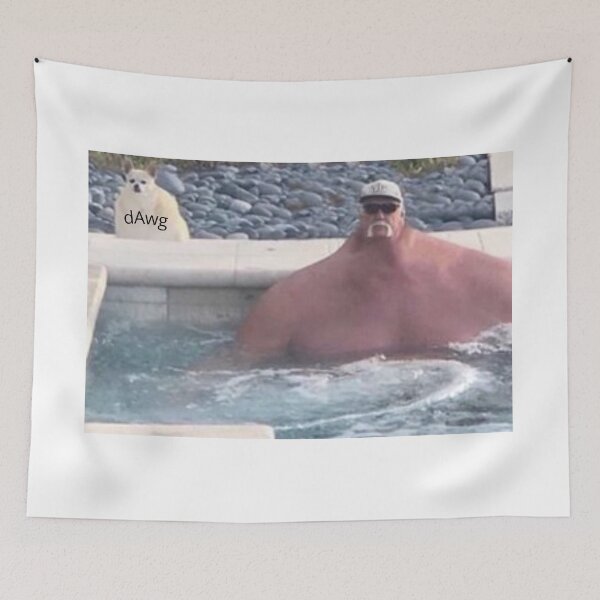 Item preview, dAwg & Hulk Hogan Chilling designed and sold by krausetrades.