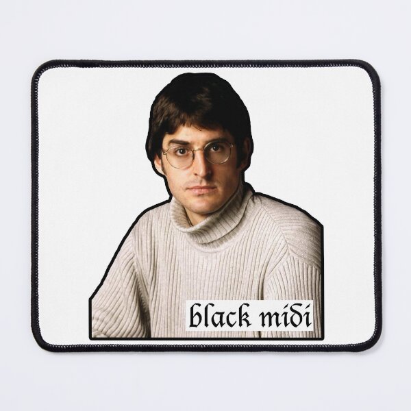 Item preview, Black Midi Louis Theroux designed and sold by soundbible.
