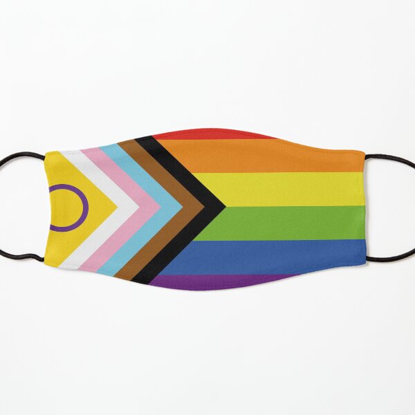 Intersex Inclusive Pride Flag Design Kids Mask