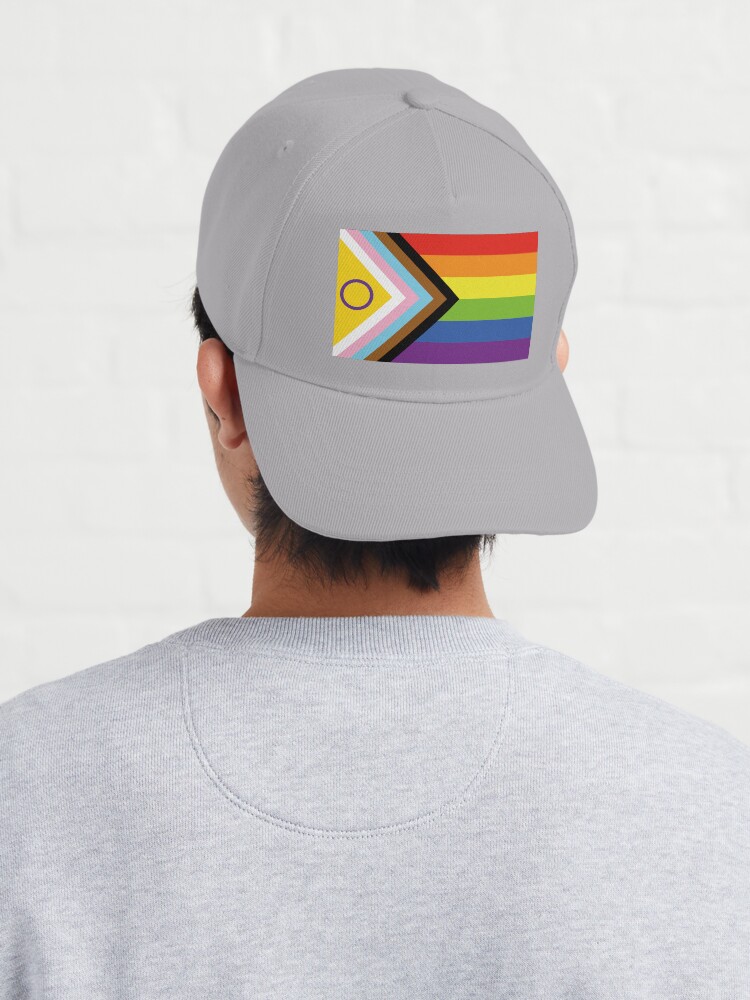 Alternate view of Intersex Inclusive Pride Flag Design Cap