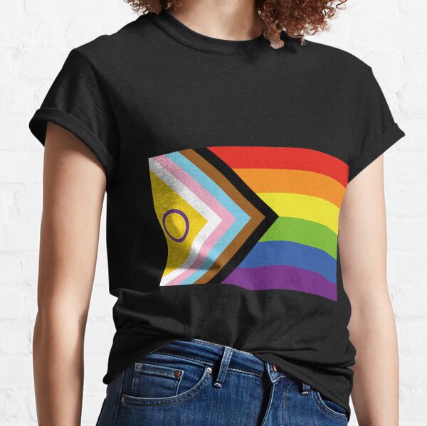 Intersex Inclusive Pride Flag Design Classic T-Shirt