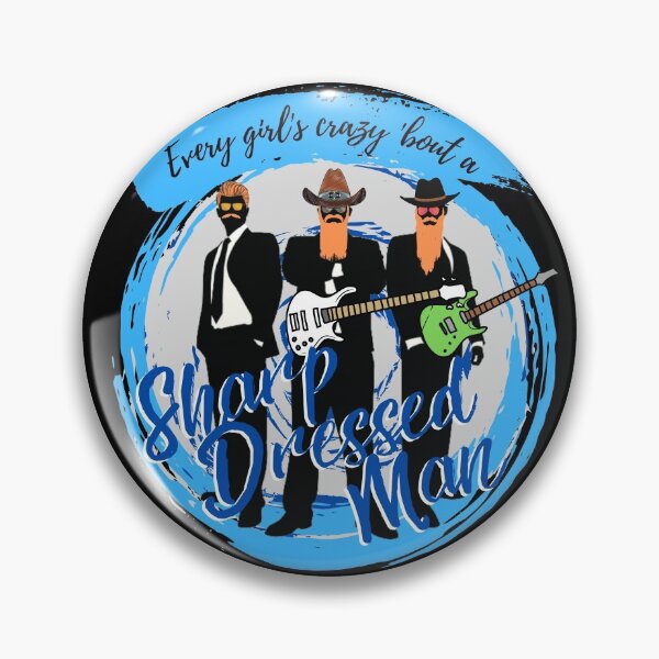 Item preview, Sharp Dressed Man - Blue designed and sold by Mean-Musician.