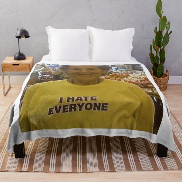 Item preview, "I Hate Everyone" Grandma designed and sold by krausetrades.